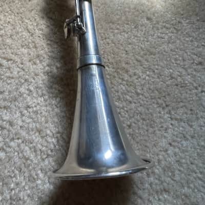 ✨Carl Fisher Metal clarinet✨ 1940s - Silver plate image 9