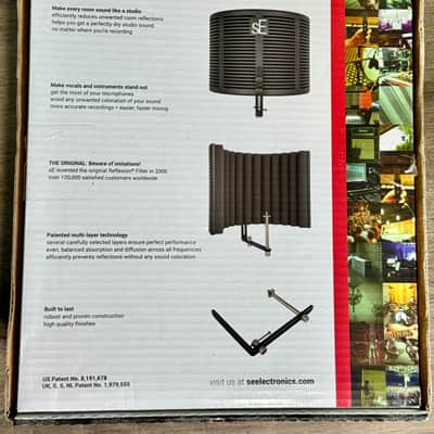 RF-X Portable Vocal Booth - Black - sE Electronics image 5