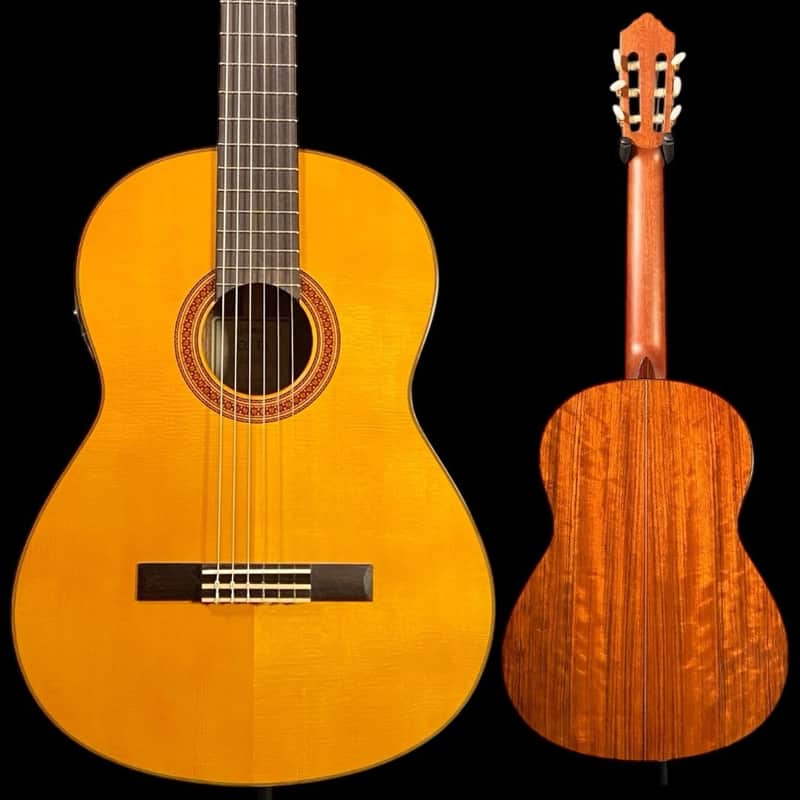 Yamaha CG-TA TransAcoustic Nylon String Guitar - Natural Gloss image 1