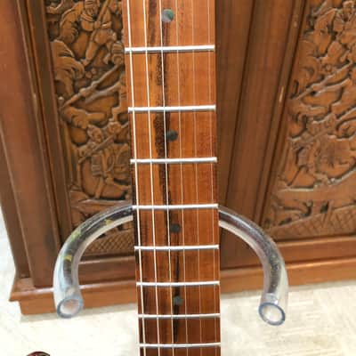 Fender Stratocaster MIM with USA=-made Warmoth Neck 2021 Aged Candy Apple Red image 4