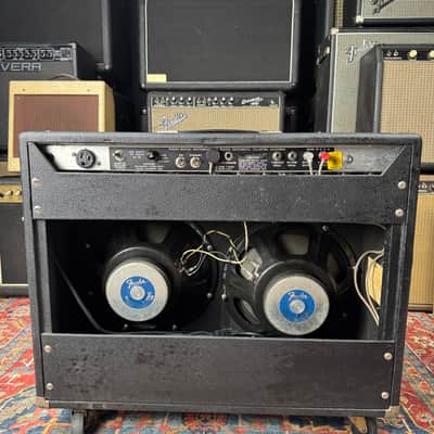1977 Fender Twin Reverb 135 Watt 2X12 Combo Tube Amp - Serviced image 14