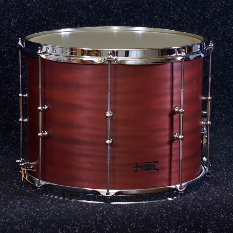 TreeHouse Custom Drums 11x14 Mahogany Field Snare Drum image 1