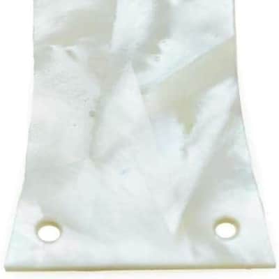 CUSTOM Made White Pearl Guitar Truss Rod Cover with 3 Hole for Epi LP Les Paul image 1