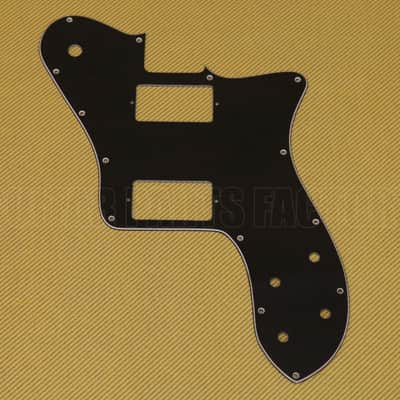 006-2735-000 Fender Squier Tele Telecaster Custom HH Pickguard Black 3-Ply 0062735000