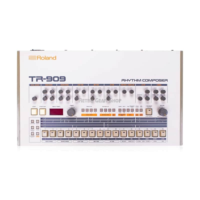 Roland TR-909 110v Rhythm Composer Analog Vintage Drum Machine TR909 image 1