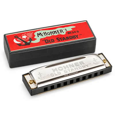 Hohner Old Standby 34B Harmonica - Key of D image 1