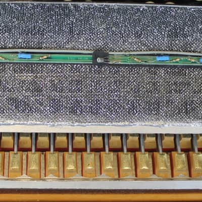4953 - Black Bugari Armando Artist Cassotto Limex Chromatic Accordion C LMMH 87 120 image 4