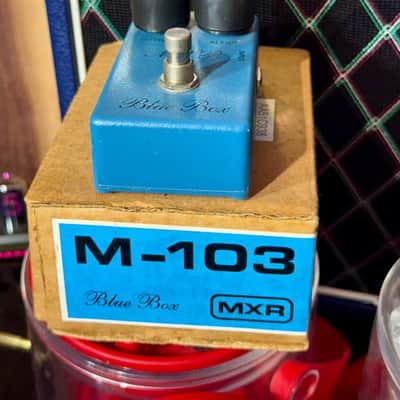 MXR M103 Script Blue Box Reissue 2000s - Blue image 5