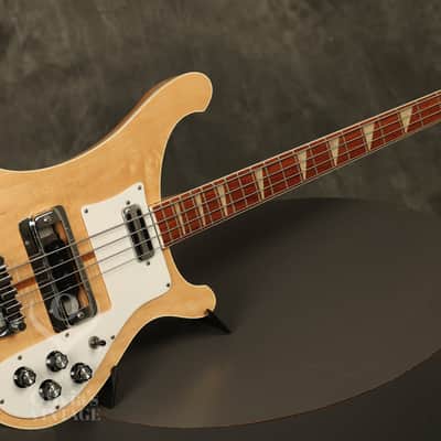 1973 Rickenbacker 4001 Bass Mapleglo w/original Toaster pickup FLAME MAPLE NECK! image 10