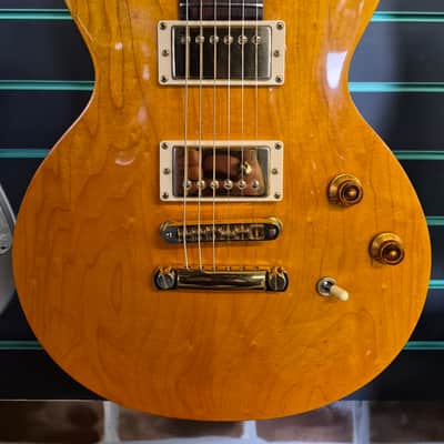 Gibson Les Paul Standard Lite Double Cutaway Trans Amber 2000 Electric Guitar image 4