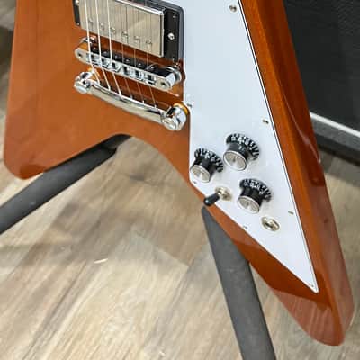 Gibson Flying V 2019 - Antique Natural image 4