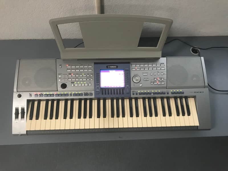 Classic Yamaha PSR-1500 61 Key Digital  Piano/Arranger Workstation Plus Power Supply, Case and Manuals. Sale Benefits Music Education Nonprofit! image 1