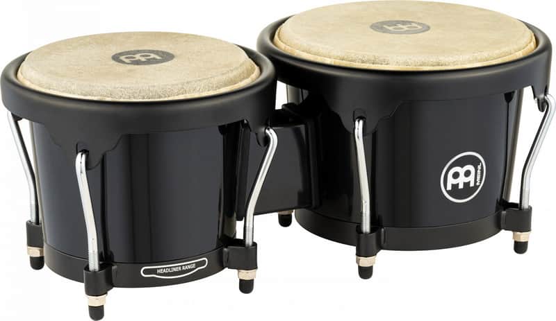 Meinl Journey Series Bongo 6,5" MACHO & 7,5" HEMBRA - Black image 1