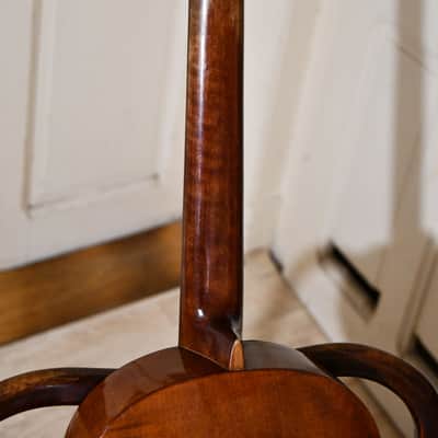 Video Sample - Antique German Romantic Guitar – Player-ready, 1930s, All Solid-Wood, Great Condition and Sound image 6