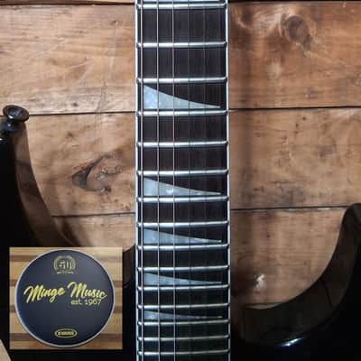 Jackson JS32Q Dinky archtop hardtail transparent black "...fantastic old fashion customer service!" image 5