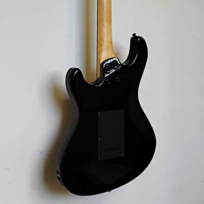 2004 Fernandes Retro Rocket X-1 LTD BLK Electric Guitar - Black - Gloss - Skull Knob Controls image 12