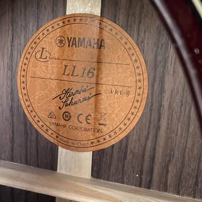 Yamaha LL16 ARE Brown Sunburst image 3