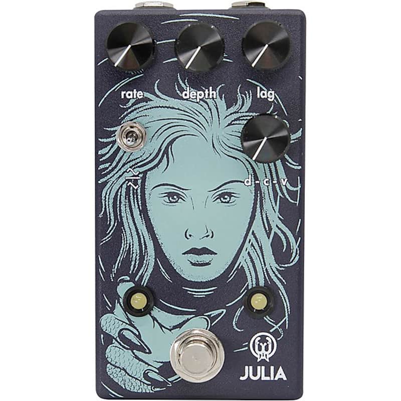 Walrus Audio Julia Analog Chorus/Vibrato V2 Effects Pedal 2024 - Lavender image 1
