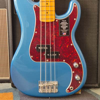 Fender American Professional Classic Precision Bass 2025 - Faded Lake Placid Blue image 5