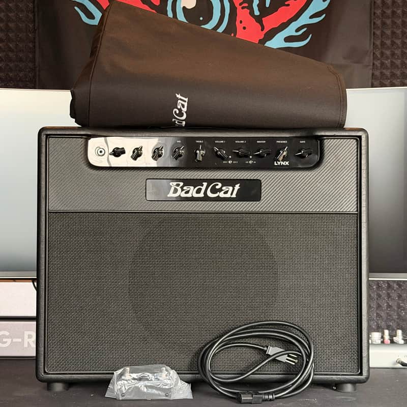 Bad Cat Lynx 2-Channel 50-Watt 1x12" Guitar Combo 2023 - Present - Black