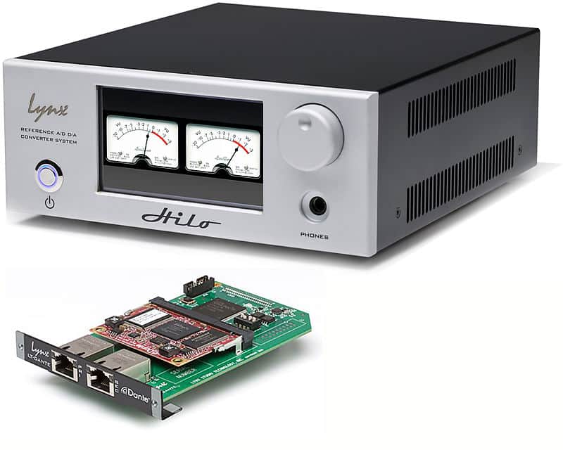 Lynx Hilo DNT Dante Converter - Silver image 1