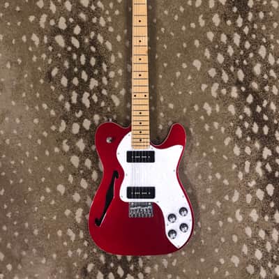 Firefly FFPTH 2020 Red Telecaster Thinline w/ Locking Tuners image 11