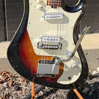 60’s Teisco Spectrum 22 - Sunburst image 12