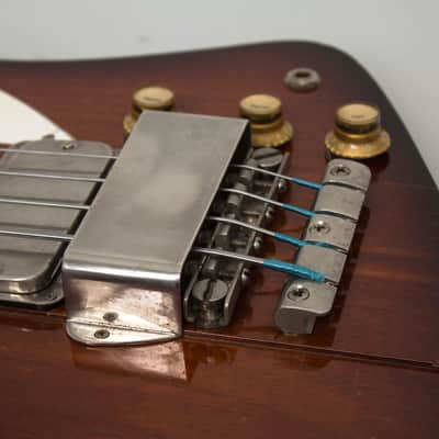 Gibson  Thunderbird IV Solid Body Electric Bass Guitar (1963), ser. #151192, original black hard shell case. image 16