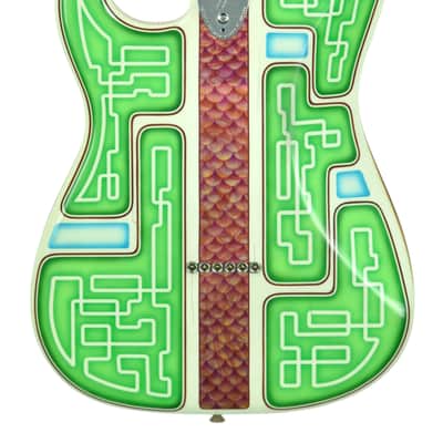 Used Fender Custom Shop Masterbuilt Low Rider Stratocaster by Todd Krause w/Troy Lee Designs R39290 image 3