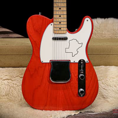 1991 Fender Custom Shop Texas Special Telecaster John Page "Sunrise Orange" image 3