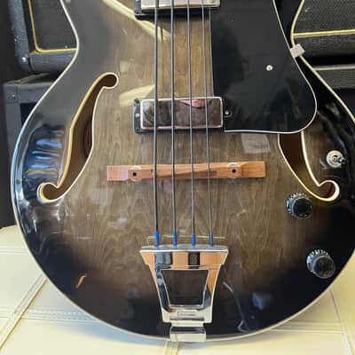 Ibanez AFB200-TKS Standard Artcore Bass - Green Burst image 3