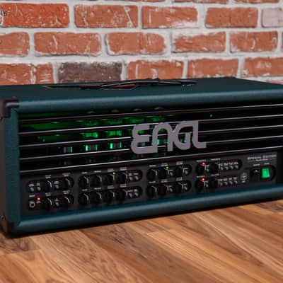 Engl Custom Shop Special Edition Founders Edition E670FE 5-Channel 100-watt all Tube Head with 6L6 Tubes Green Bronco image 1