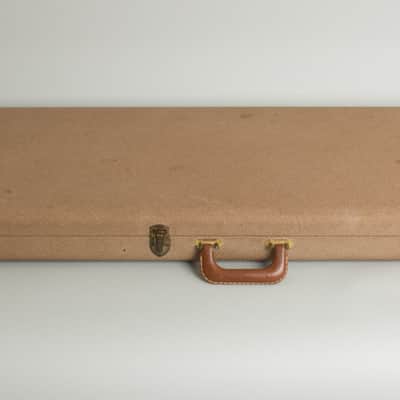 Fender  Precision Bass Solid Body Electric Bass Guitar (1962), ser. #83915, original brown tolex hard shell case. image 11