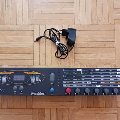 Waldorf Pulse Rackmount Synthesizer 1995 Blue image 3
