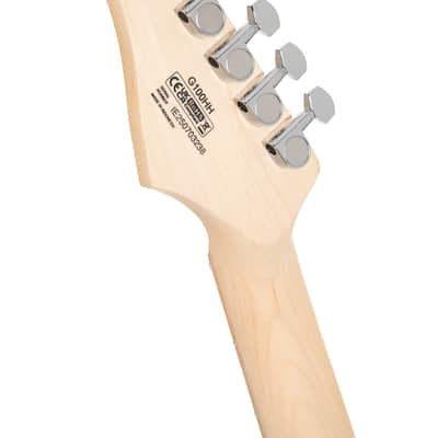 Cort G100 HH | G Series Double Cutaway Electric Guitar, Open Pore Black Cherry. New with Full Warranty! image 6
