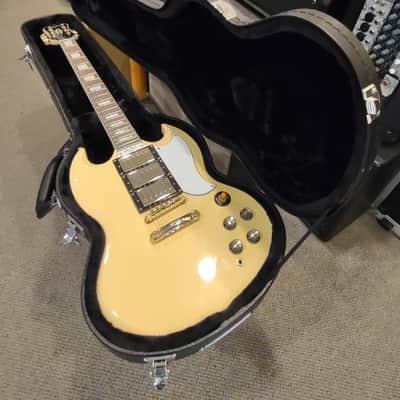 Epiphone SG Les Paul Custom '62 Re-issue w/ OHSC - Vintage Cream image 7