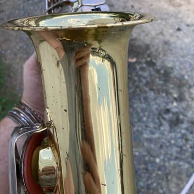Yamaha YAS-23 Alto Saxophone MIJJapan w/ Case 1990s? - Gold image 10