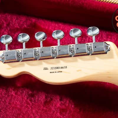 2020 Fender MIJ Japan Heritage ’50s Telecaster Butterscotch Blonde w/ Tweed HSC image 8