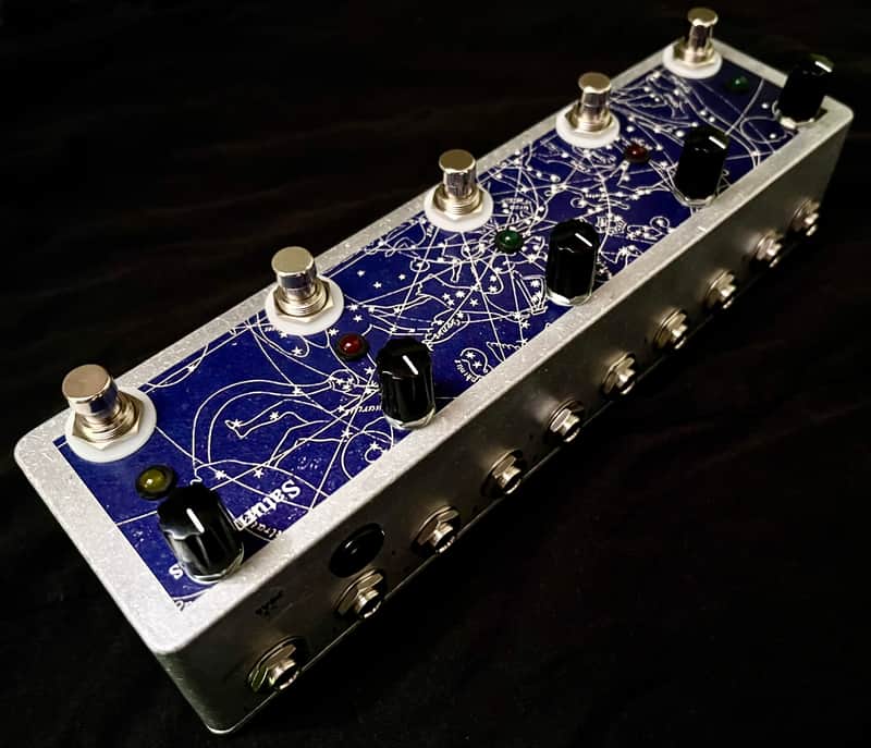 Saturnworks 4-Loop + Dry Channel Parallel Active Blender Looper Pedal image 1