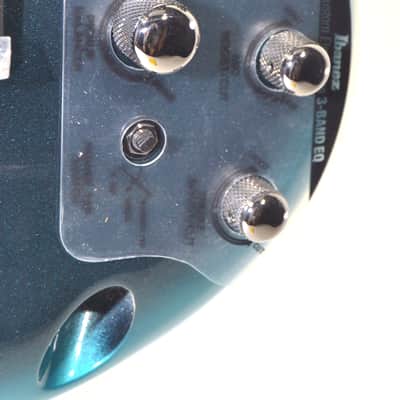 Ibanez SR300E Electric Bass Guitar Cerulean Aura Burst Finish - In-House Adjusted image 7