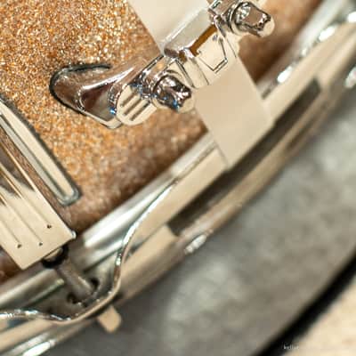 Ludwig LS403 6.5x14 Classic Maple Snare Drum 2017 - Champagne Sparkle image 11