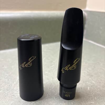 E. Rousseau 4R Hard Rubber Baritone Saxophone Mouthpiece image 2