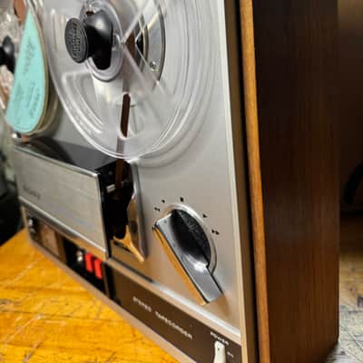 Sony TC-560D Reel-to-Reel Tape Recorder Auto Reverse Belts Replaced Tested image 3