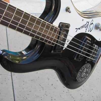 Mosrite Ventures Bass 1971 Black image 5