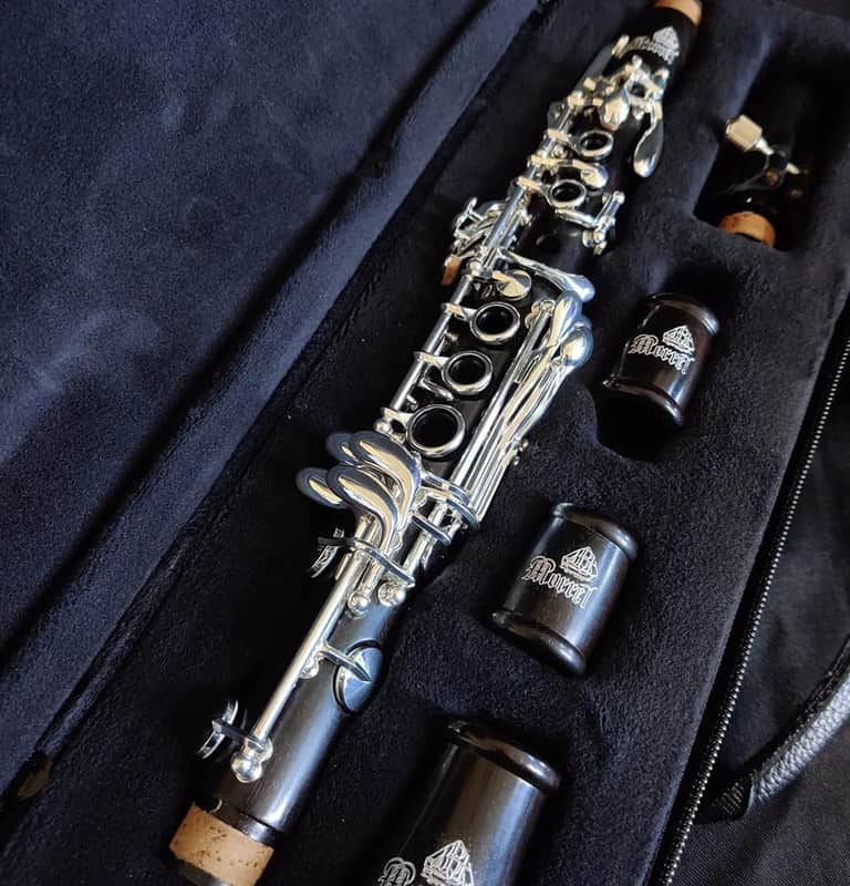 Morrél MCL-431S Professional Grenadilla Eb Clarinet image 1