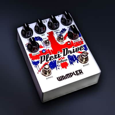 Wampler Plexi-Drive Deluxe V2 (Small Logo) Graphic - Open Box image 1