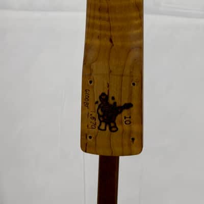 Warmoth Warhead Headstock Electric Guitar Neck 2025 - Roasted Flame Maple image 10