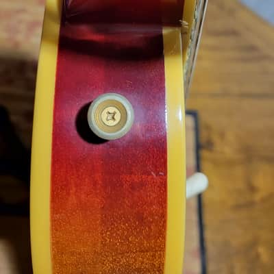 1978 Greco EG-600 Custom
Ace Frehley Style 3 Pickup Guitar
Cherry Sunburst + OHSC Japan image 12
