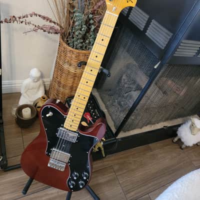 Fender American Vintage II 75 Telecaster Deluxe - Mocha image 3