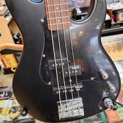 ESP LTD AP-204 - Black Satin Electric Bass Guitar image 2
